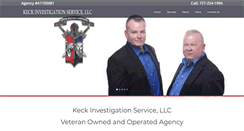 Desktop Screenshot of keckinvestigation.com